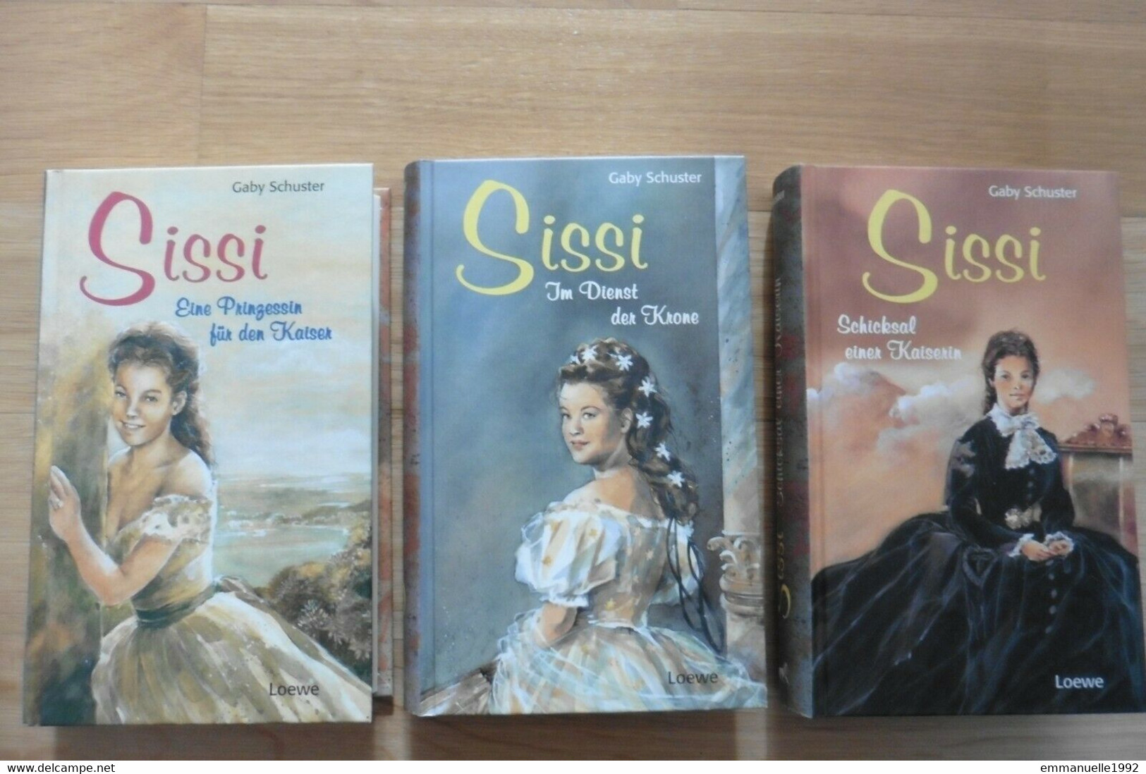 Sissi X 3 - Gaby Schuster - Kaiserin Elisabeth Sisi Impératrice Empress Elisabeth Sissi 3 Tomes - Biographies & Mémoires