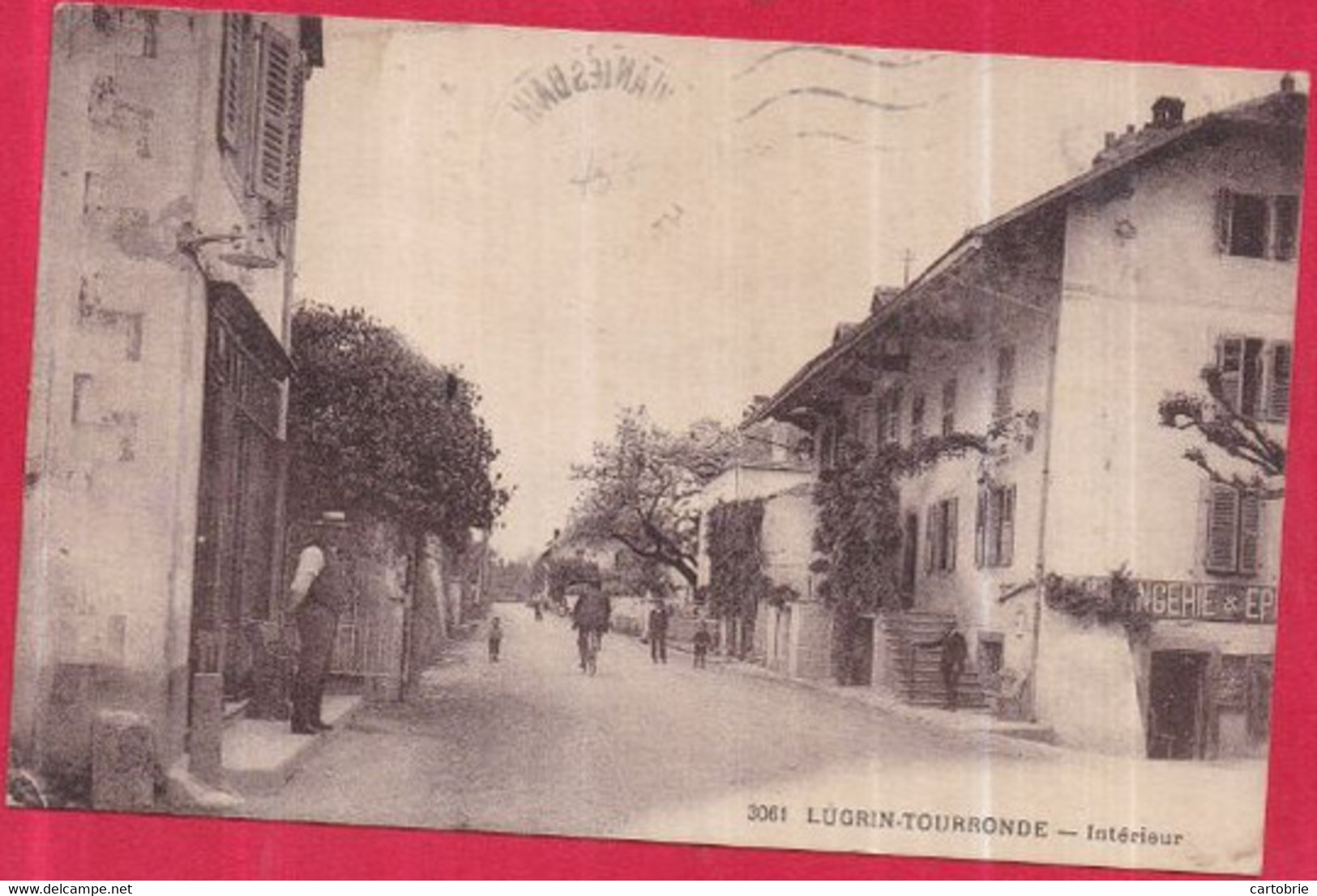 Dépt 74 - LUGRIN-TOURRONDE - Intérieur Du Village - (Boulangerie) - Lugrin