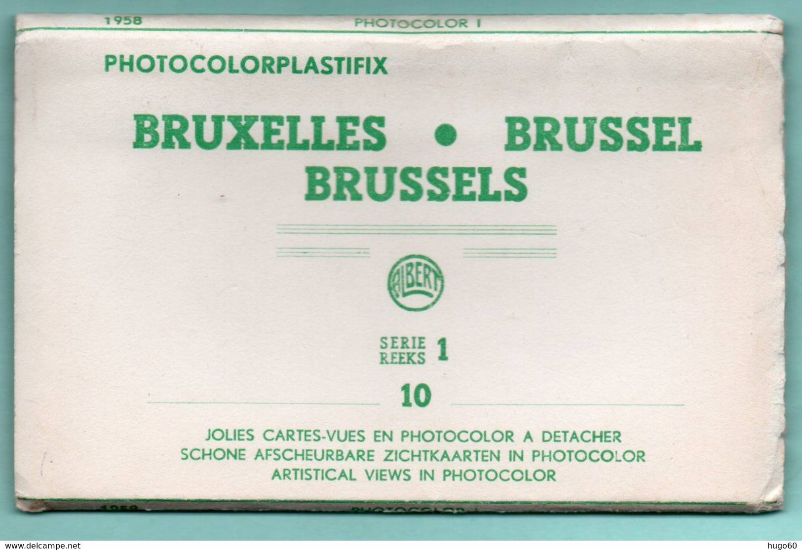 BRUXELLES - 10 Cartes-vues En Photocolor à Détacher - Lots, Séries, Collections