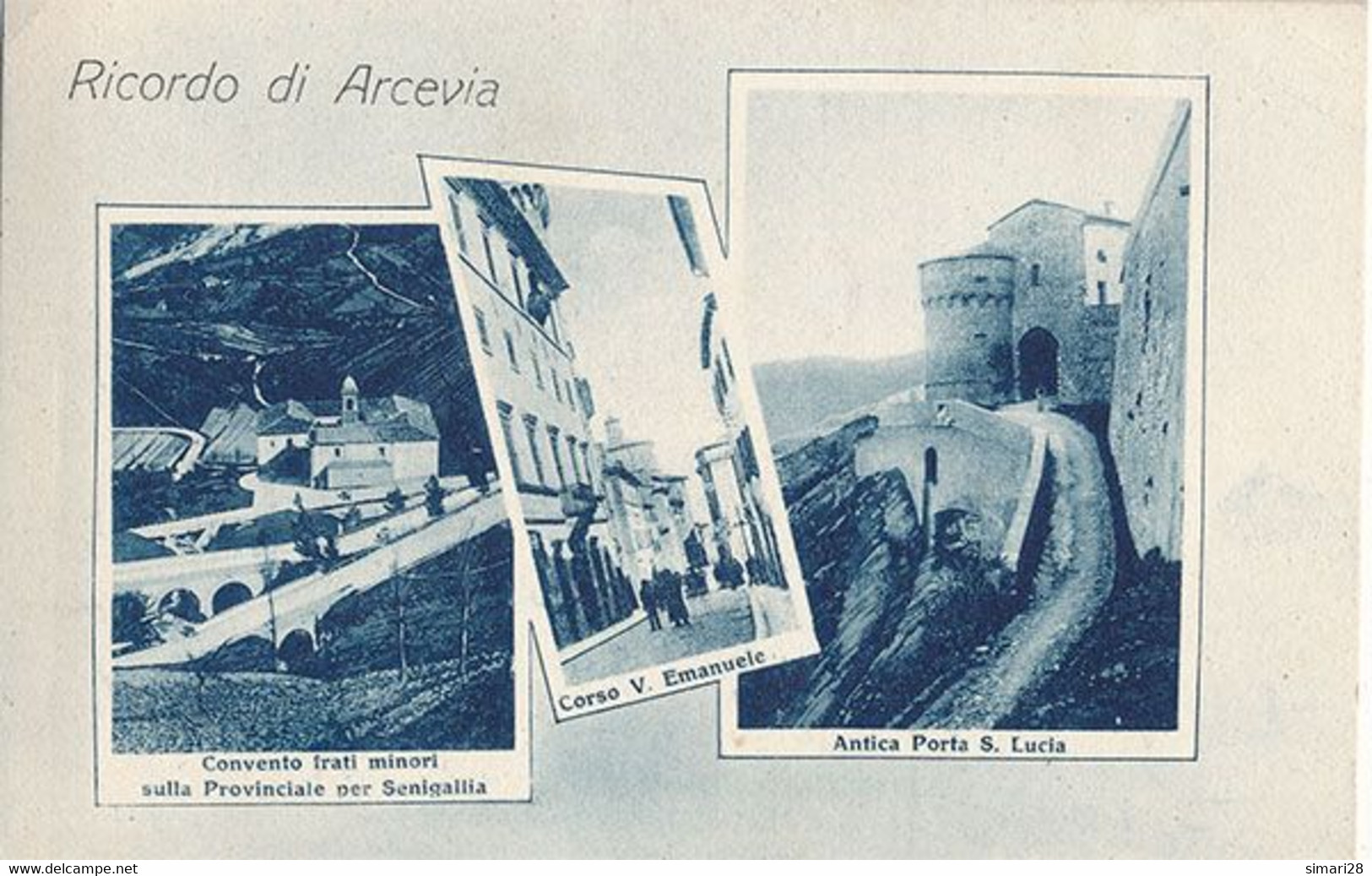 ARCEVIA - N° 2252 - RICORDO DI ARCEVIA - Andere & Zonder Classificatie