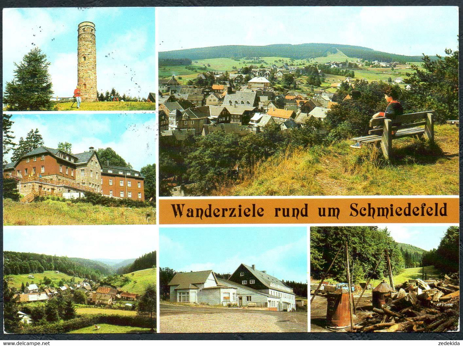 E1418 - Schmiedefeld Sonderstempel - Auslese Bild Verlag - Schmiedefeld