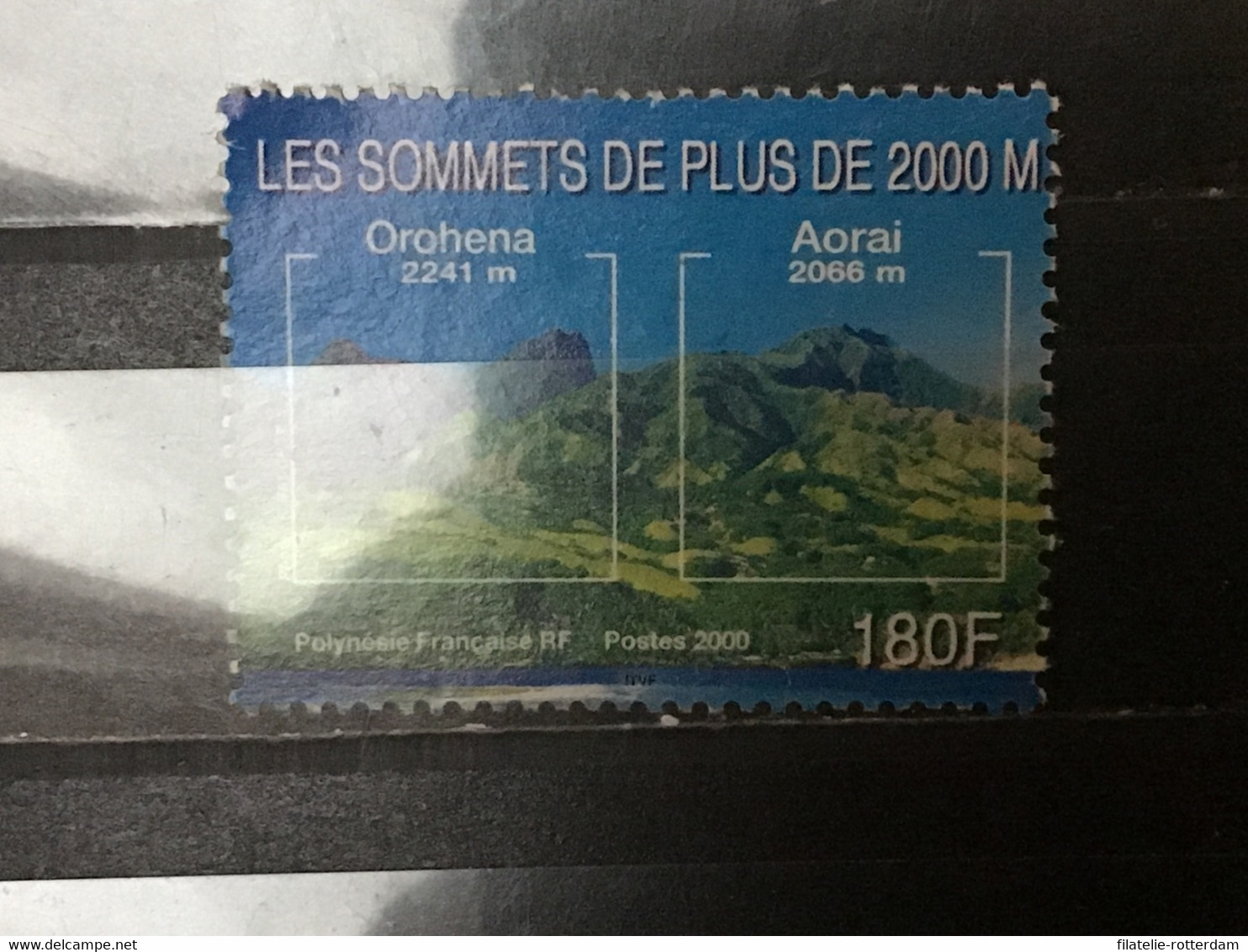 Frans-Polynesië / French Polynesia - Bergtoppen (180) 2000 - Used Stamps