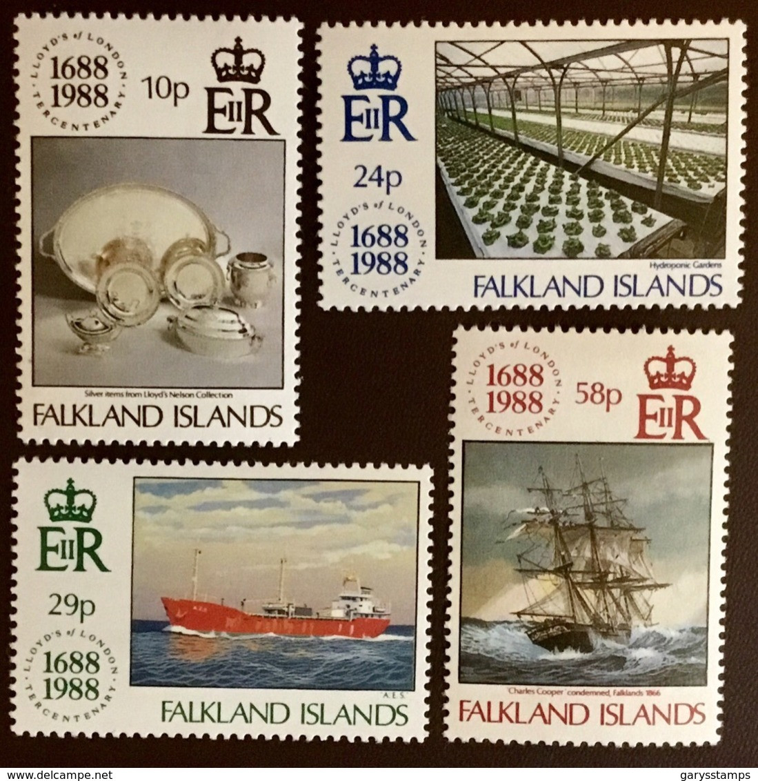 Falkland Islands 1988 Lloyd’s Of London MNH - Falklandinseln