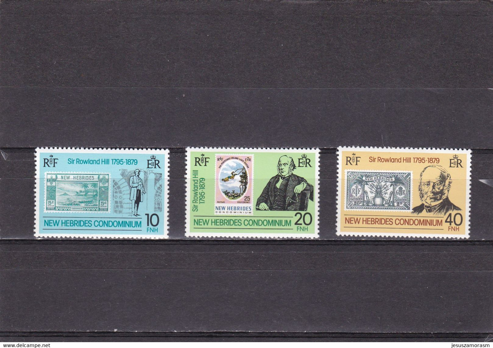 Nueva Hebrides Nº 556 Al 558 - Unused Stamps