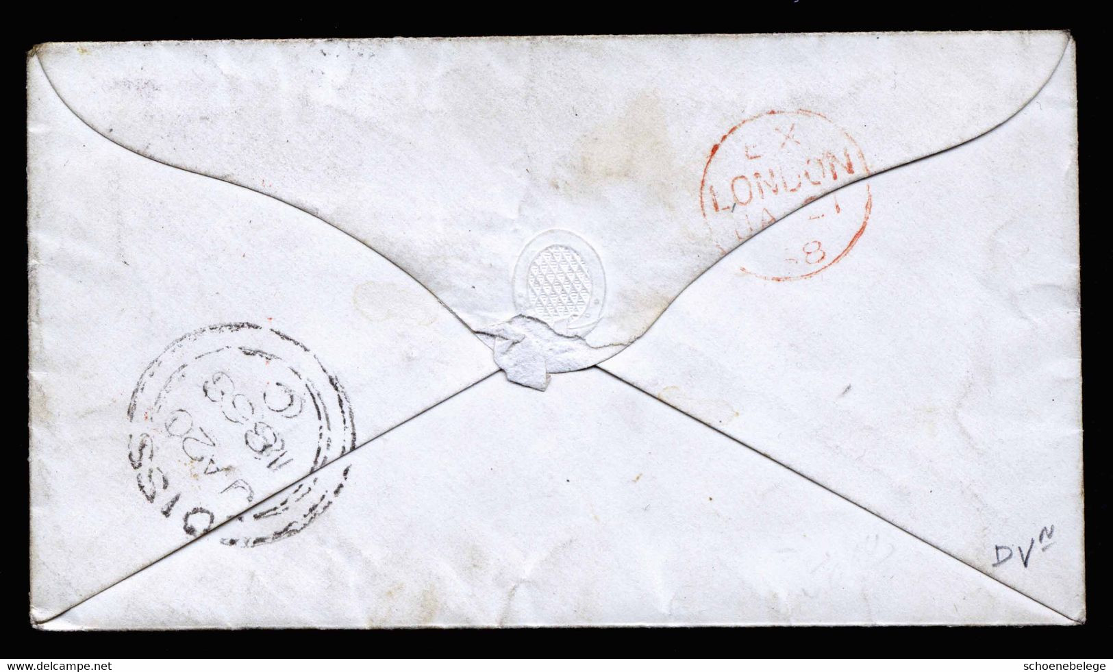 A6805) UK Grossbritannien - Brief 1868 M. Mi.17 Und 24 (Platte 9) Nach Brooklyn / USA - Storia Postale