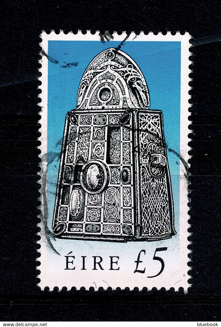 Ref 1401 -  1990  Ireland Irish Heretige £5 Used Stamp - SG 765 - Cat £9+ - Oblitérés