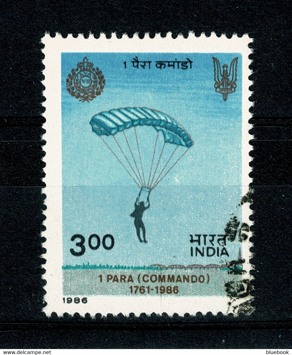 Ref 1401 -  1986 India Parachute Regiment Military - 3r  Fine Used Stamp SG 1199 - Usados