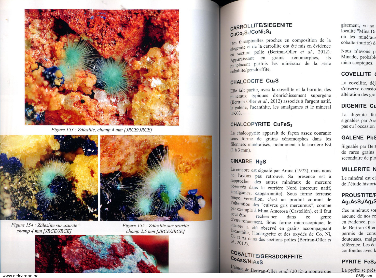 Cahier AFM 2013 Mines De Cerro Minado  Huercal Espagne - Nature