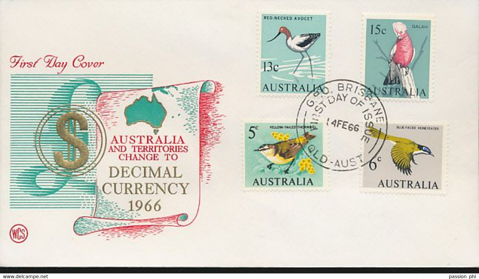 AUSTRALIA  FDC 1966 - Ersttagsbelege (FDC)