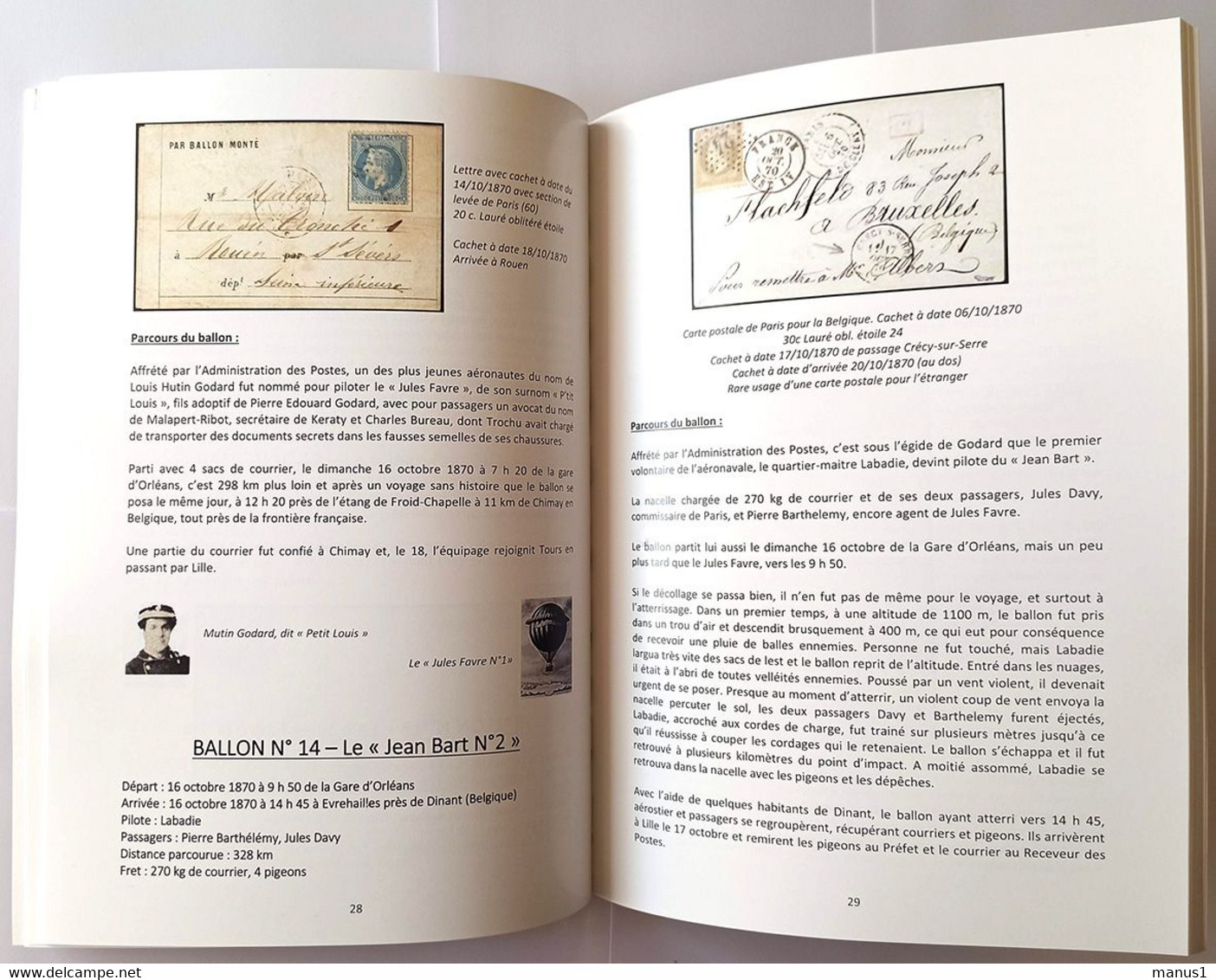 "La Fabuleuse Histoire Des Ballons Montés" - Guerre De 1870-71 Contre Les Prussiens - Sonstige & Ohne Zuordnung