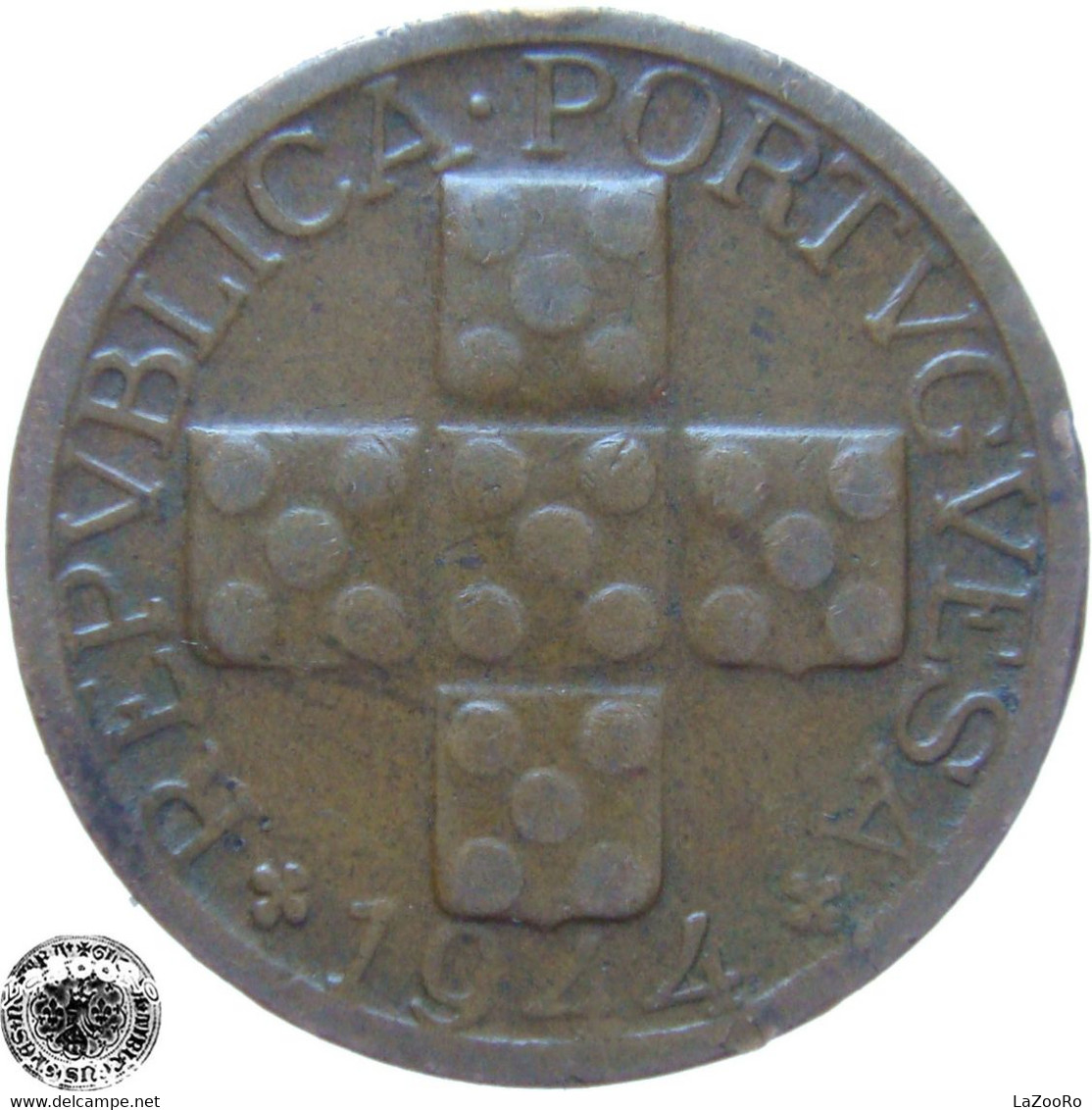 LaZooRo: Portugal 10 Centavos 1944 VF - Portugal