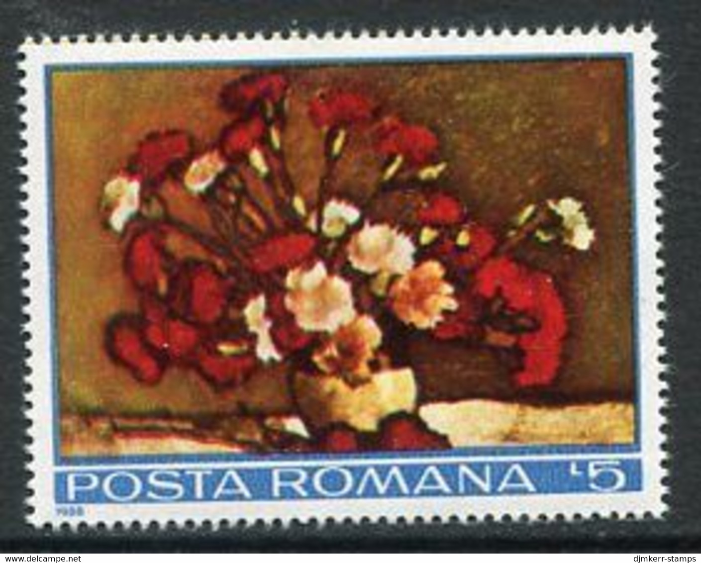 ROMANIA 1988 PRAGA '88 Exhibition Single Ex Block MNH/**.  Michel 4474 - Unused Stamps