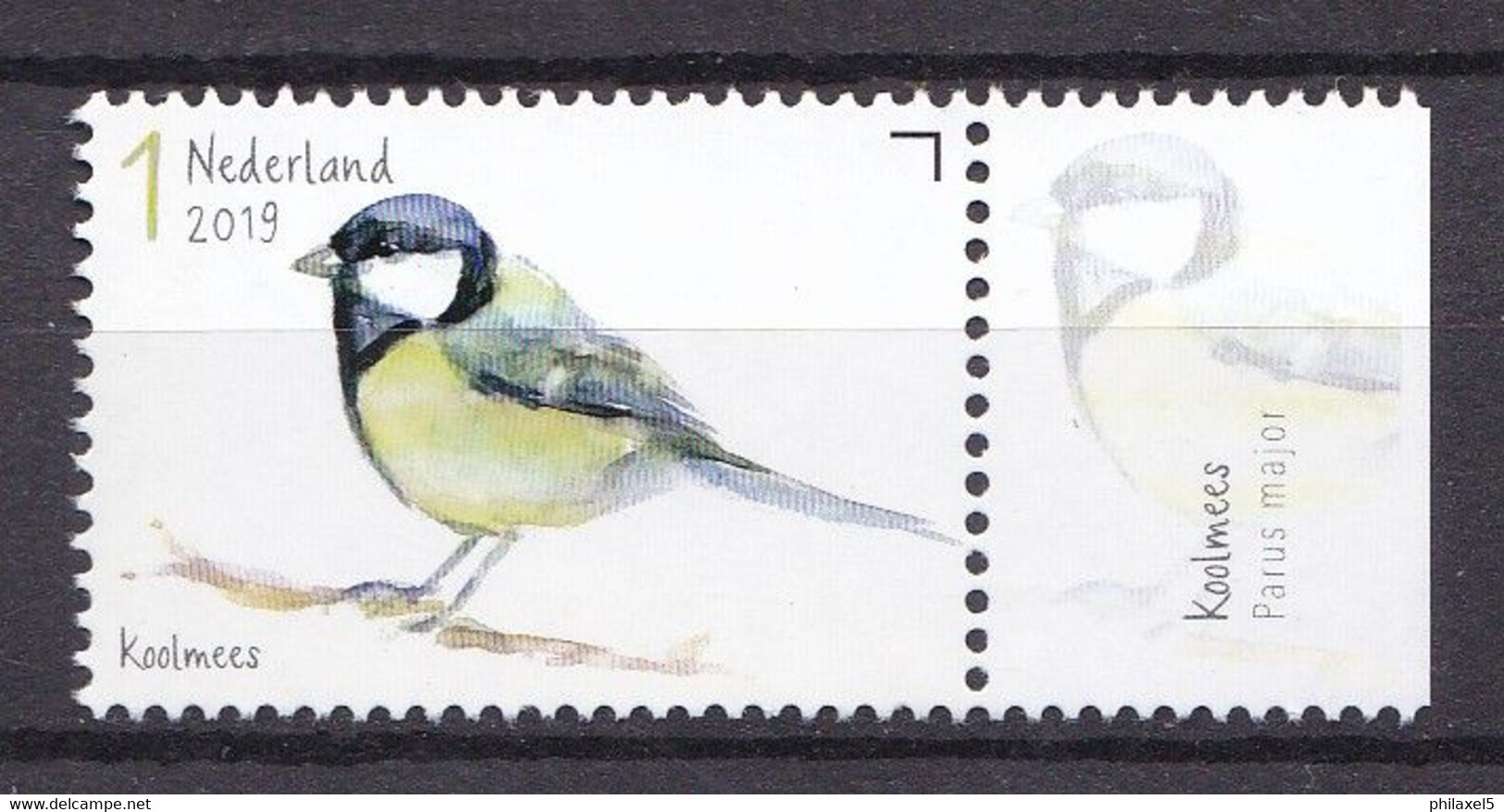 Nederland - Tuinvogels In Nederland - Koolmees - MNH - NVPH 3748 - Songbirds & Tree Dwellers