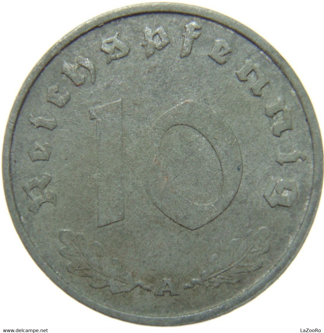 LaZooRo: Germany 10 Pfennig 1943 A XF - 10 Reichspfennig