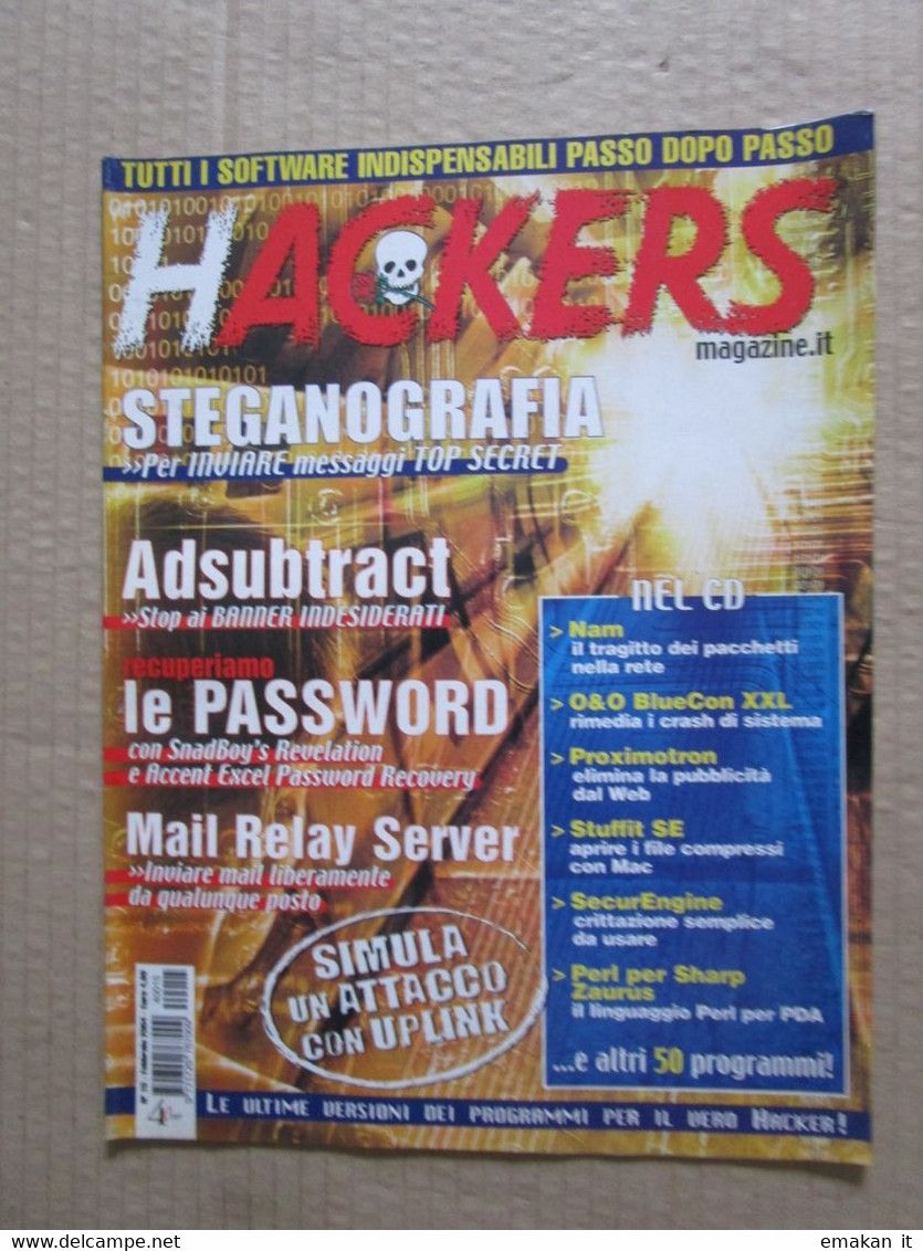 # HACKERS MAGAZINE.IT N 15 - 2004 - Fashion