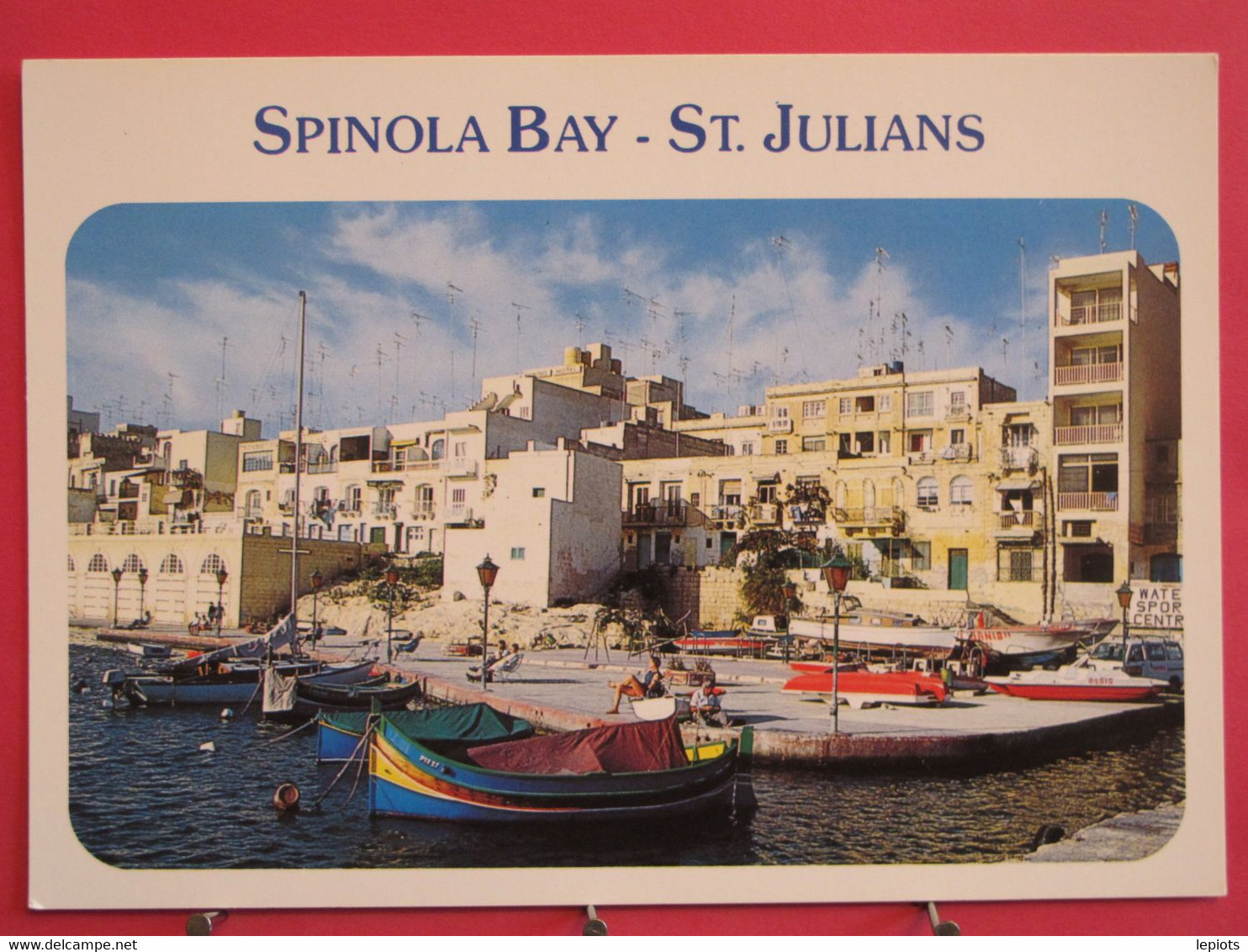 Visuel Très Peu Courant - Malte - Malta - St. Julian's - Spinola Bay - Excellent état - Scans Recto-verso - Malte