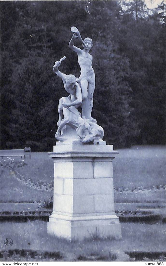 Houyet - Château Royal - La Chasse, Statue Devant Le Château (Bleuté) (prix Fixe) - Houyet