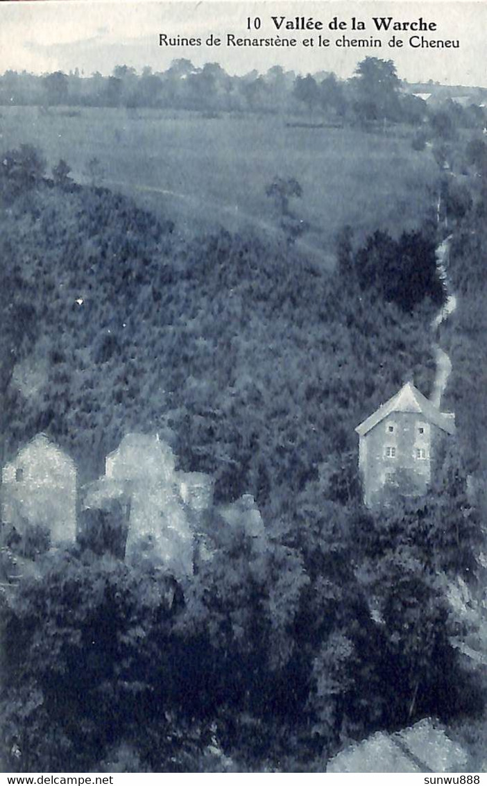 Vallée De La Warche - Ruines De Renarstène (bleuté, 1928) (prix Fixe) - Waimes - Weismes