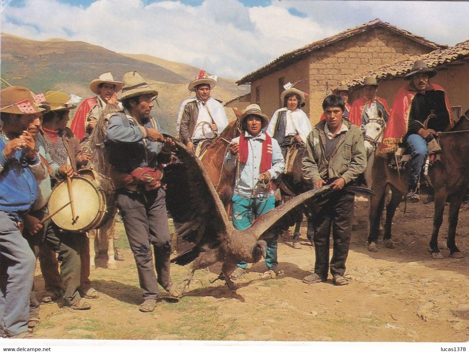 PASACALLE DEL CONDOR EN YAWAR FIESTA / COTABAMBAS / APURINAC - Peru