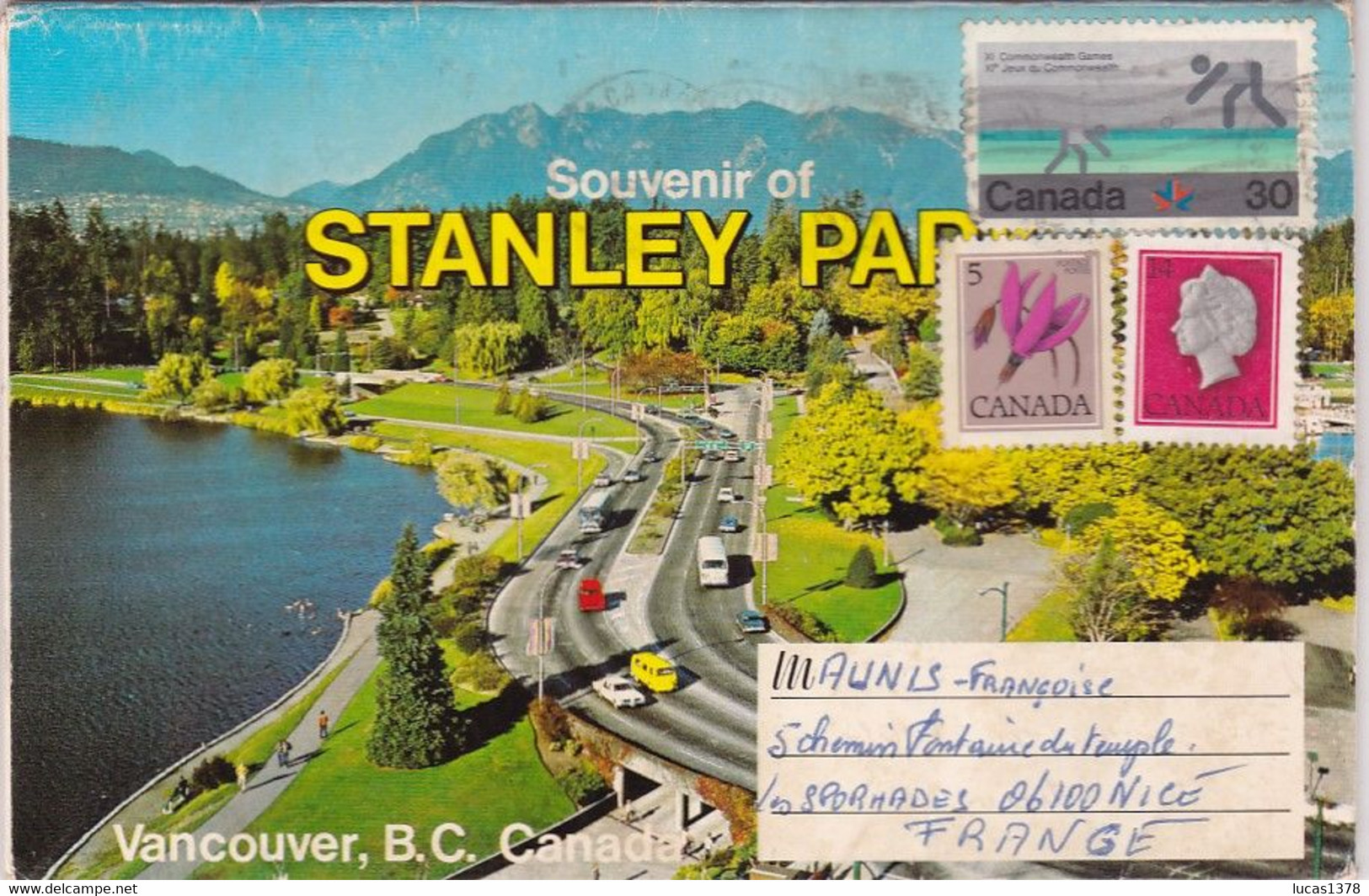 SOUVENIR OF STANLEY PARK / CIRC - Vancouver