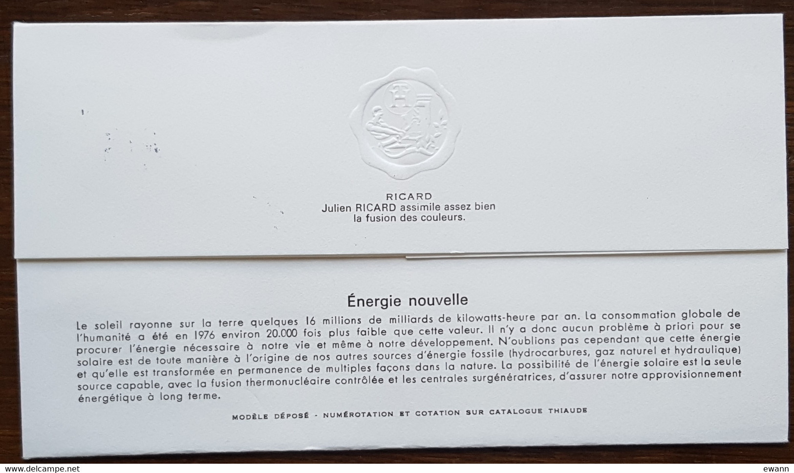 FDC 1981 - YT N°2128 - ENERGIES NOUVELLES - ODEILLO & NANDY - 1980-1989