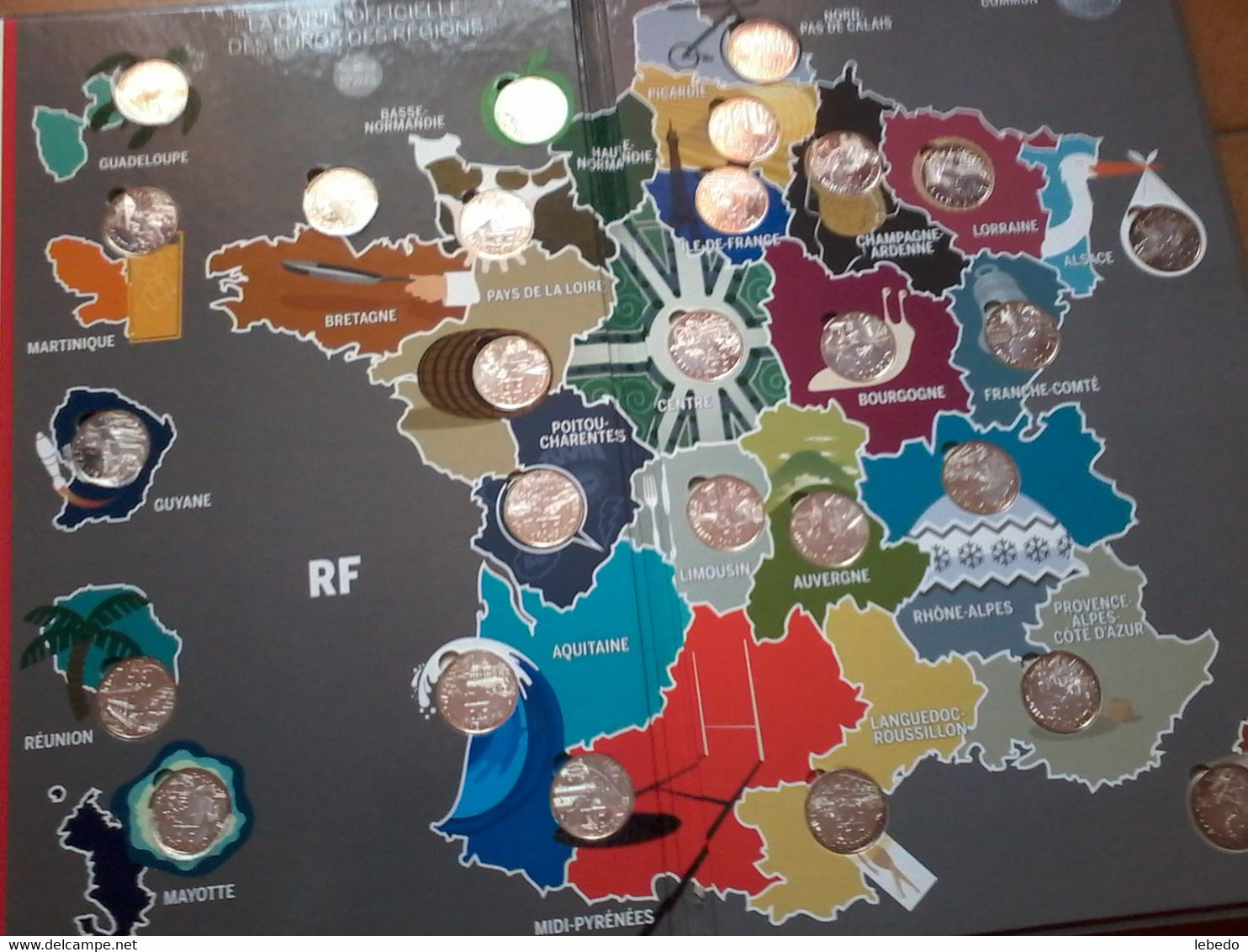 SERIES EUROS DES REGIONS - Collections