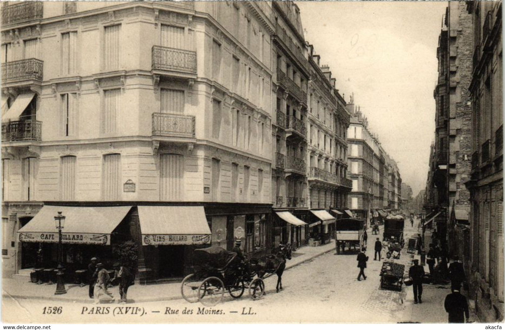 CPA Paris 17e - Rue Des Moines (79513) - Arrondissement: 17