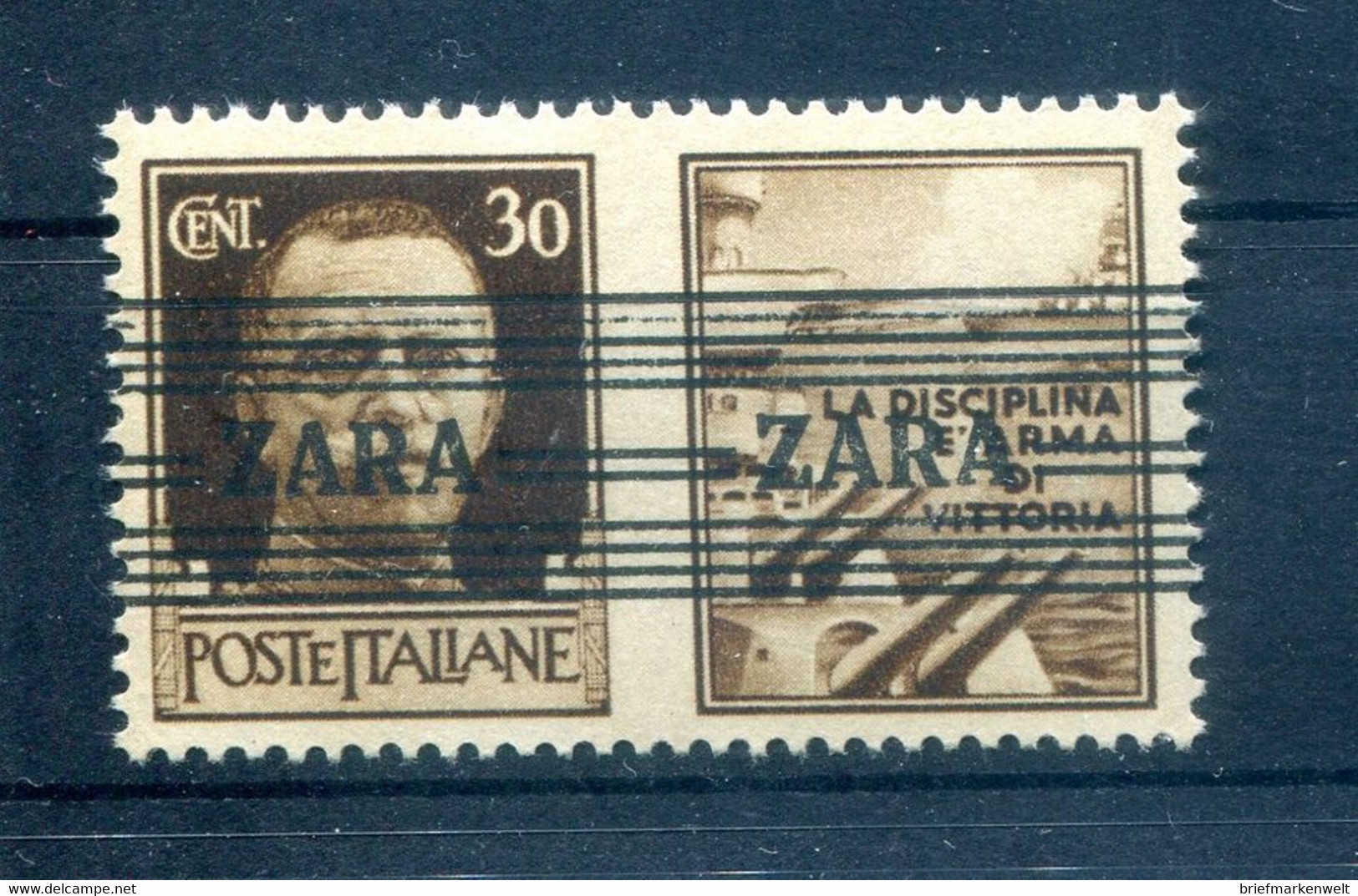 Zara 36-4 Tadellos ** MNH POSTFRISCH 60EUR (77995 - German Occ.: Zara