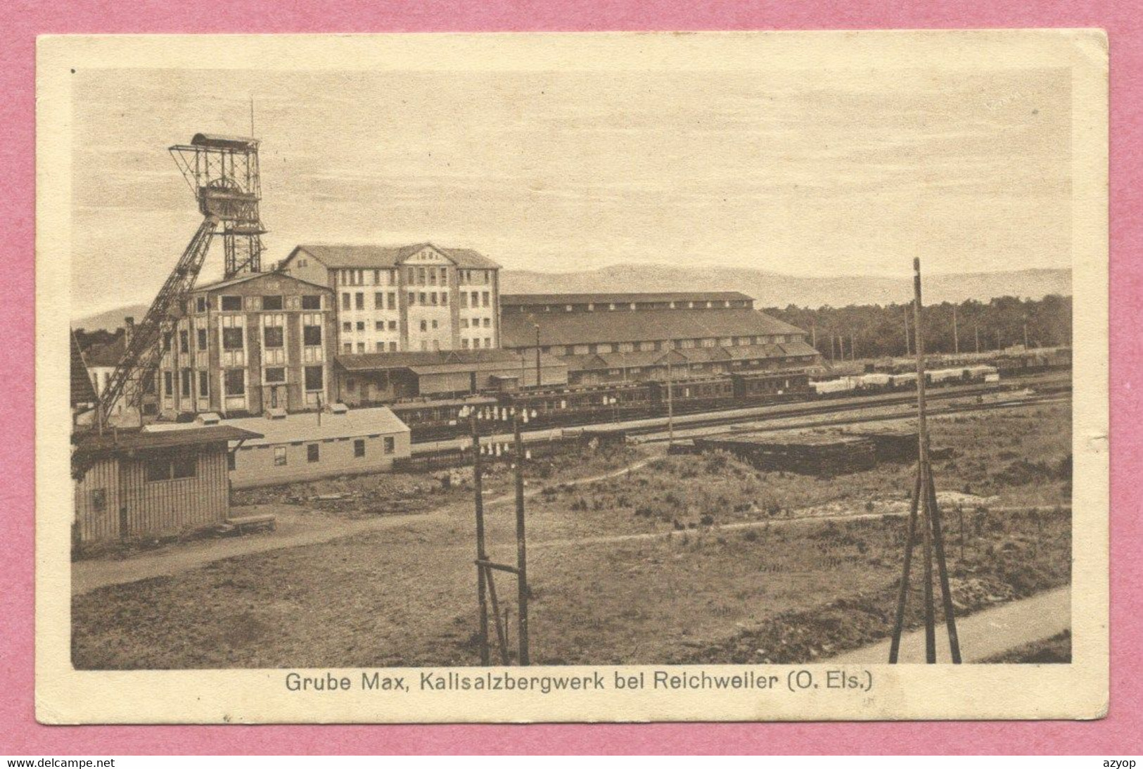 REICHWEILER - RICHWILLER - Mines De Potasse D' Alsace - Grube Max - Kali - Puits De Mine - Embranchement Ferroviaire - Otros & Sin Clasificación