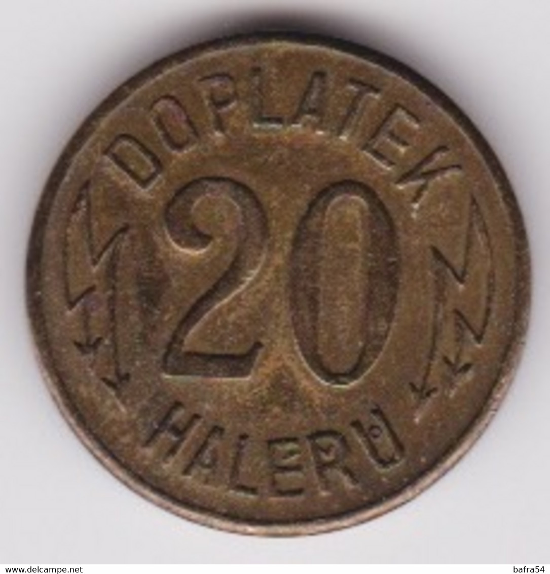 Jeton - Token - HALERU - ELEKTRICHE DRAHY - Czechoslovakia - Tchécoslovaquie - Noodgeld