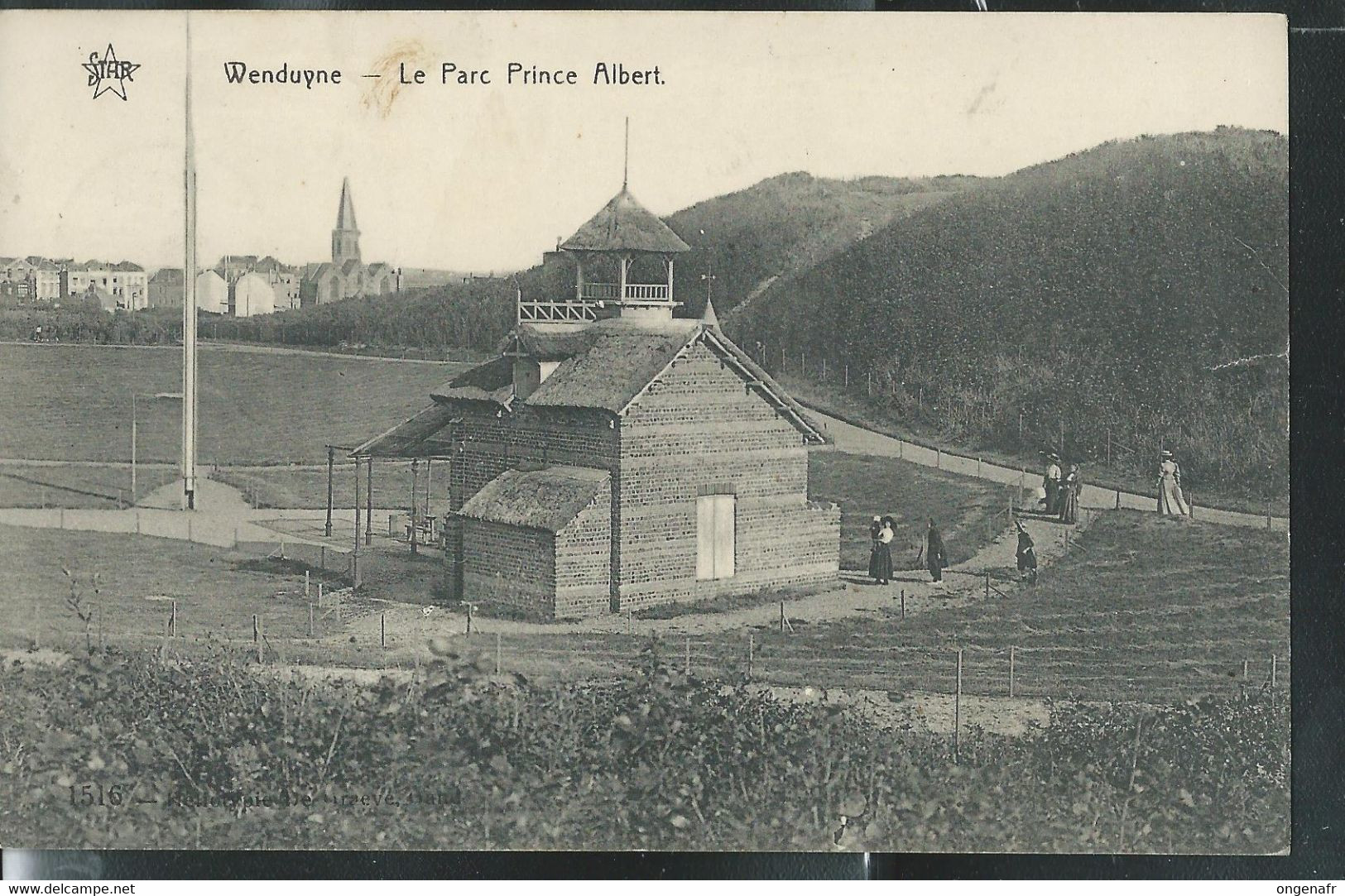 Carte-vue De Wenduyne (Le Parc Prince Albert) Obl. WENDUTNE 03/09/1911 - Poste Rurale