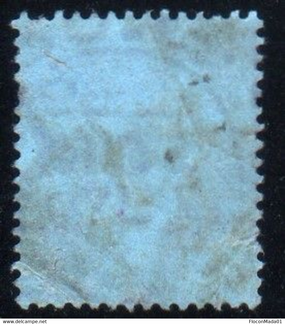 Grande Bretagne 1887 Victoria 2 1/2 D Bleu Blue YT 95 Michel 201 - Usati