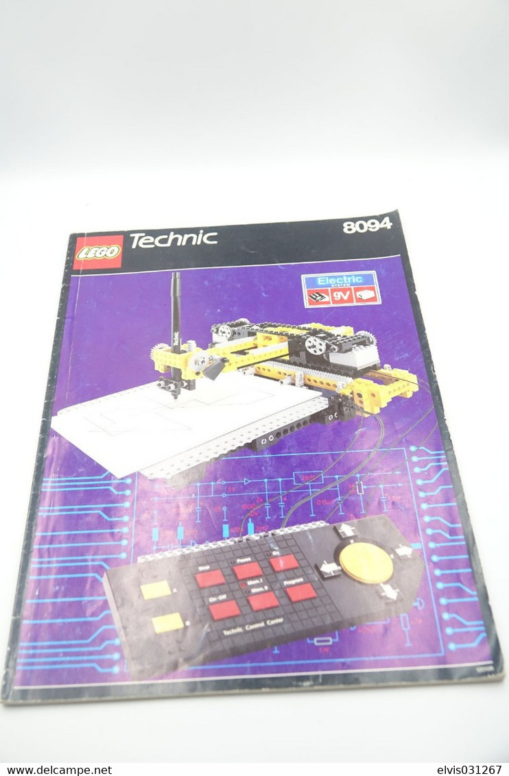 LEGO - 8094 INSTRUCTION MANUAL - Original Lego 1990 - Vintage - Catálogos