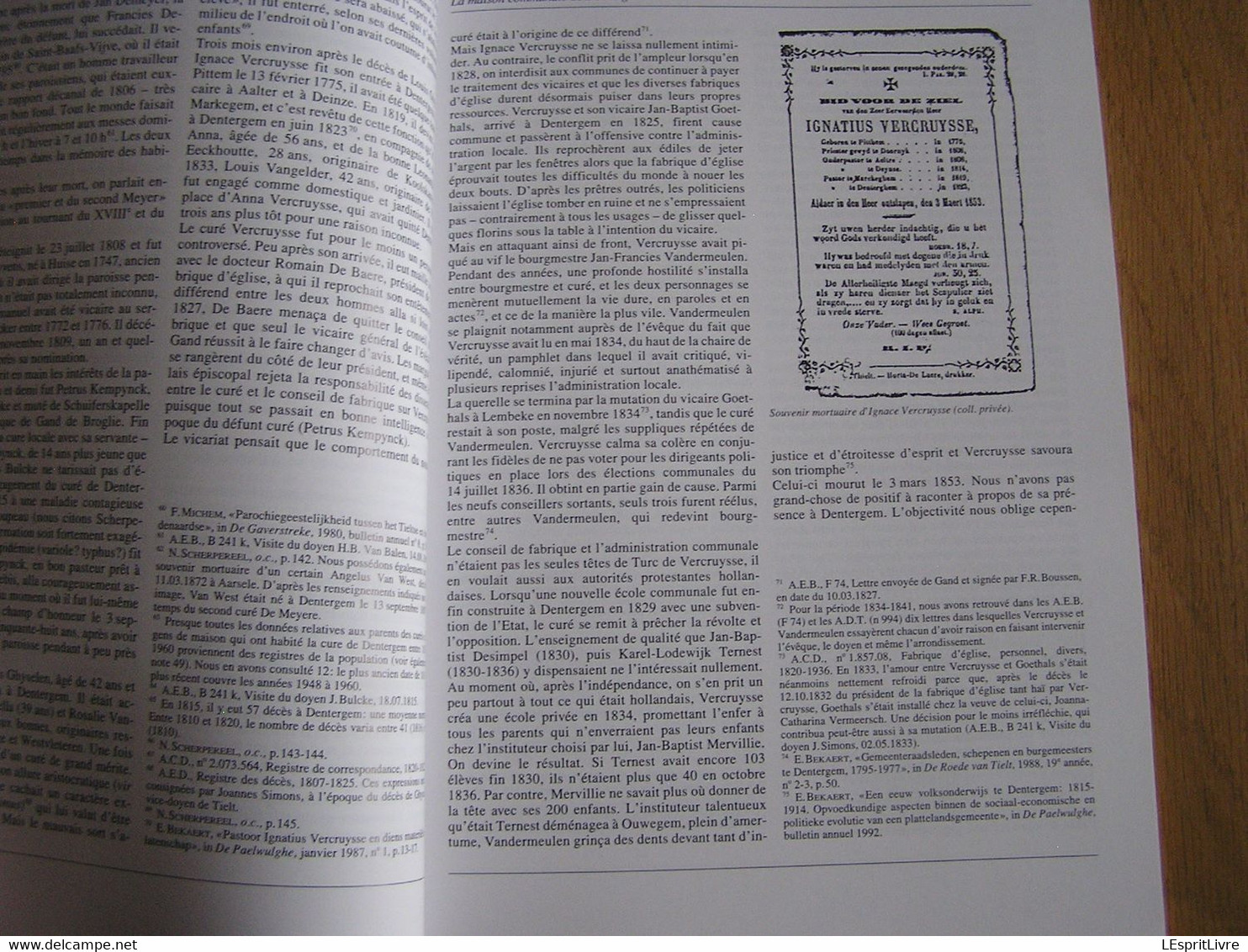 BULLETIN DU CREDIT COMMUNAL N° 188 Régionalisme Maison Communale Dentergem Denterghem Palais Provincial Namur