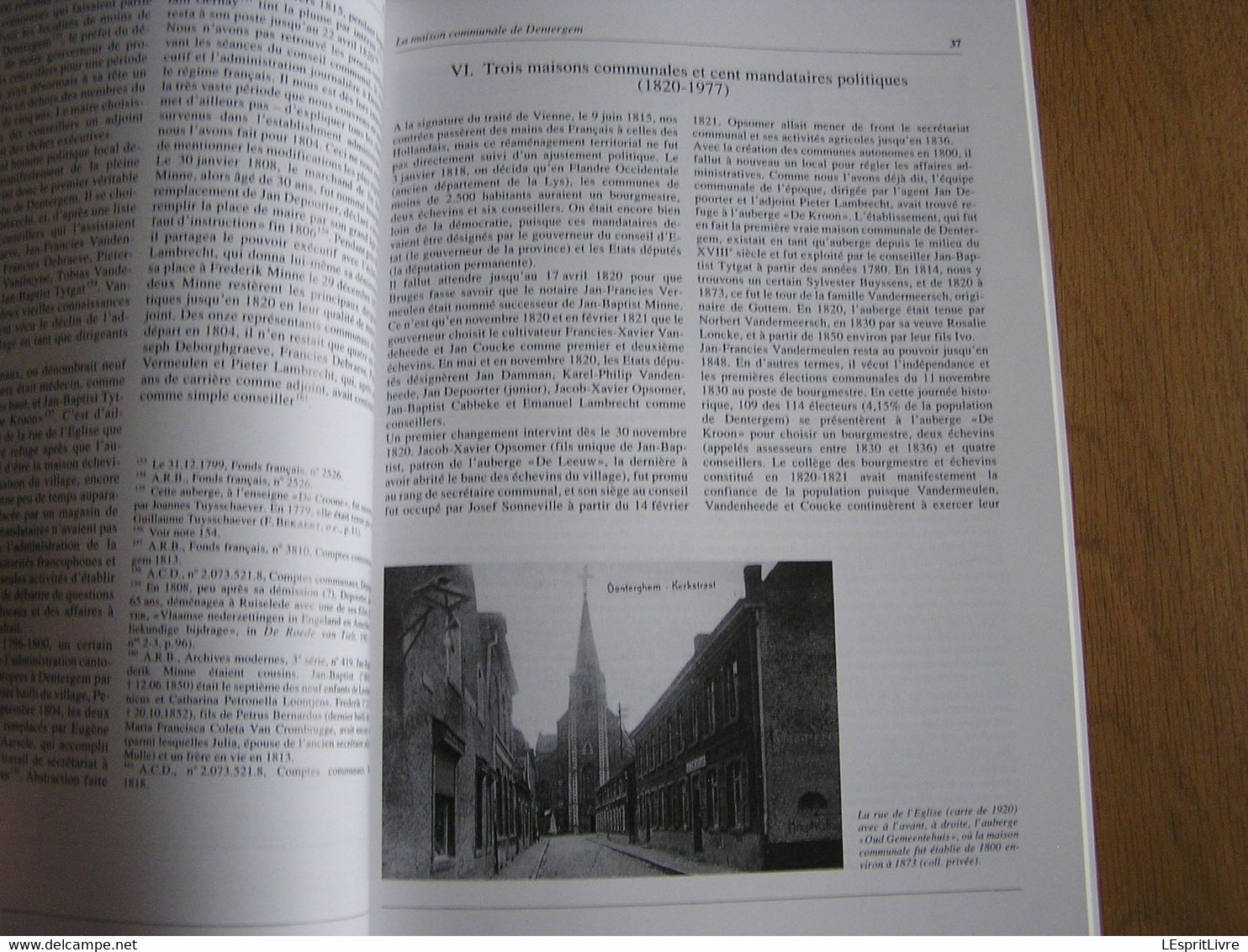 BULLETIN DU CREDIT COMMUNAL N° 188 Régionalisme Maison Communale Dentergem Denterghem Palais Provincial Namur