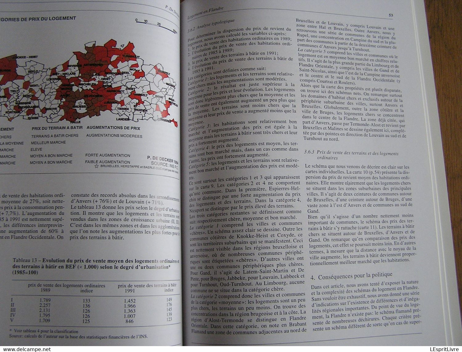 BULLETIN DU CREDIT COMMUNAL N° 190 Régionalisme Gouvernement Mons Population Campagne Flandre Logement Peinture Belge