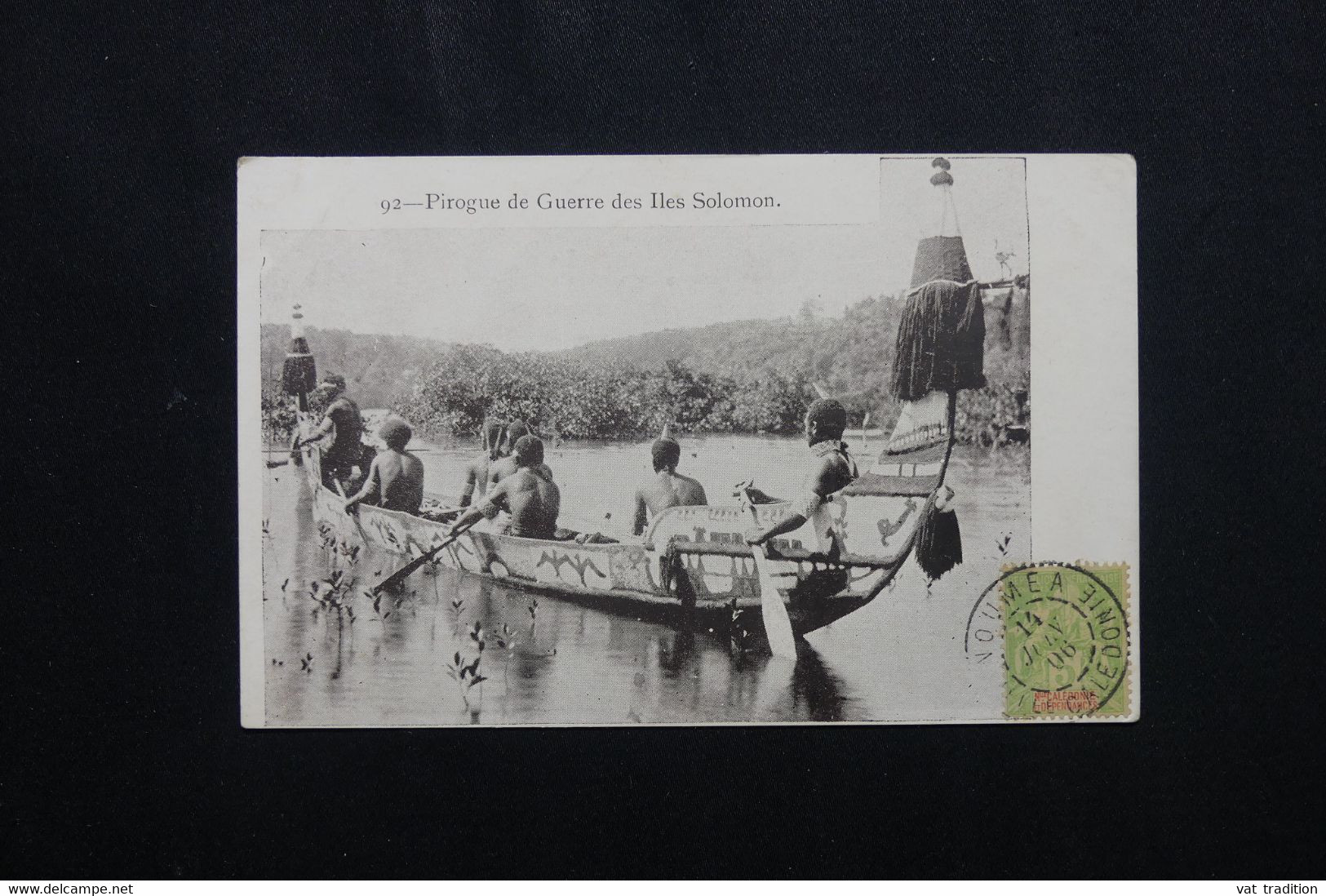 SALOMON - Carte Postale - Pirogue De Guerre Des Îles Salomon - L 72065 - Salomoninseln