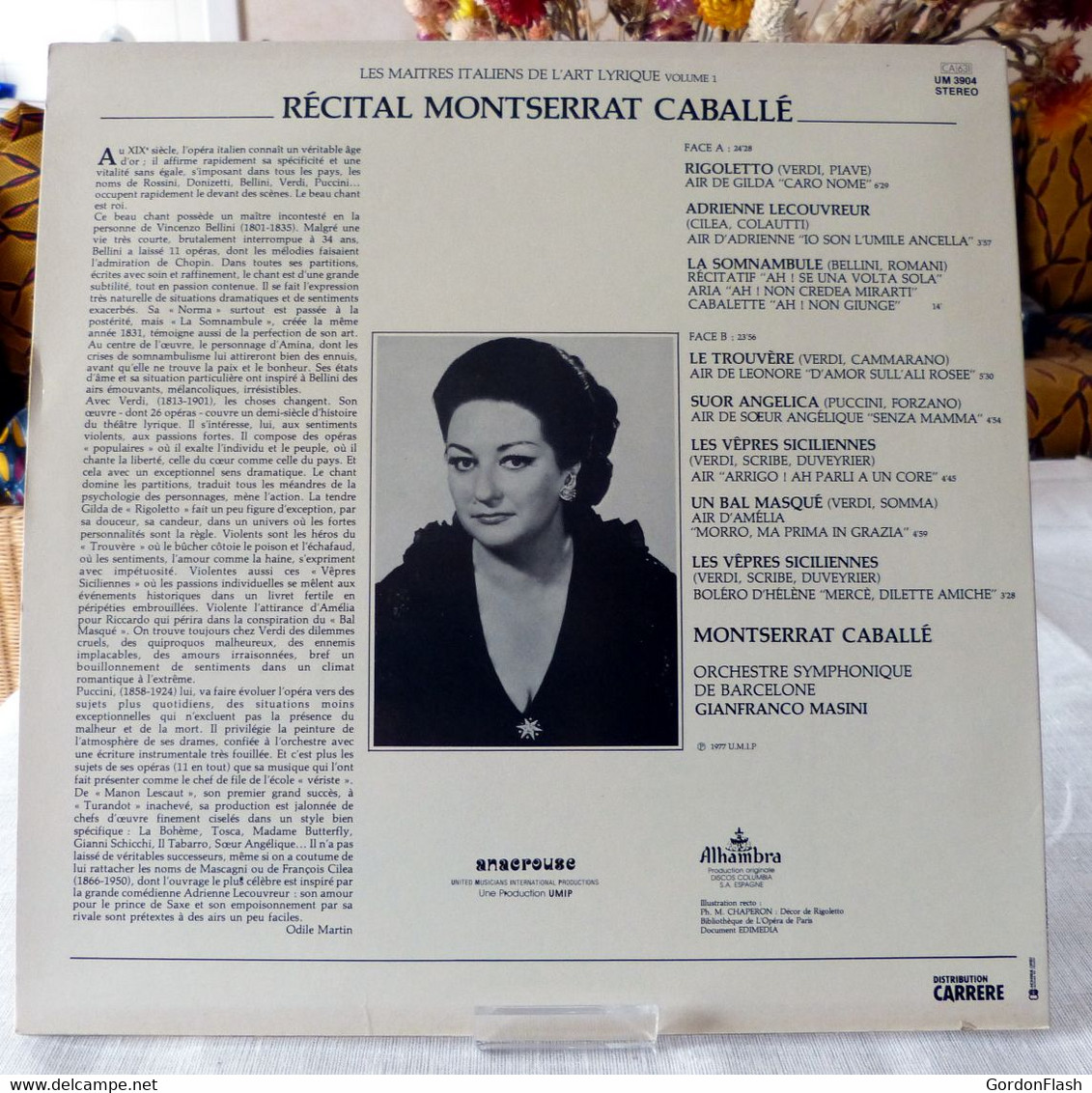 Montserrat Caballé : Récital - Verdi, Cilea, Puccini, Bellini - Opéra & Opérette