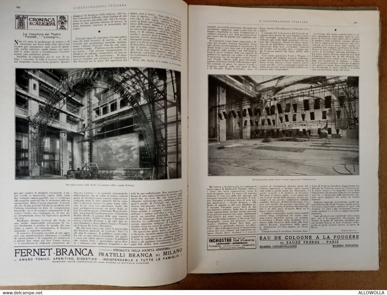 9330" L'ILLUSTRAZIONE ITALIANA-PERIODICO SETTIMANALE-N° 50-MILANO 10/12/1922 "ORIGINALE - Altri & Non Classificati