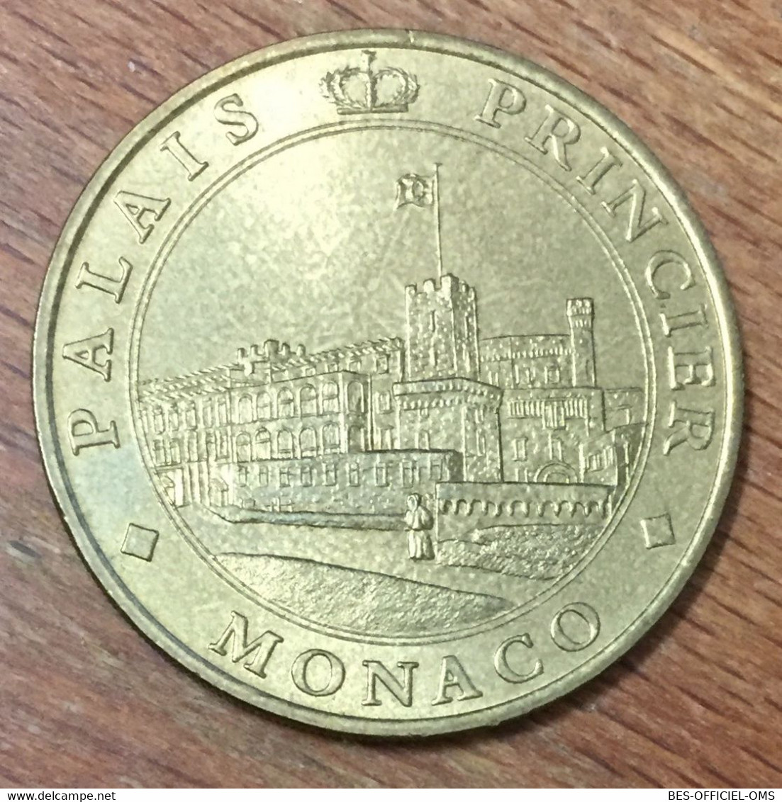 98 MONACO PALAIS PRINCIER MDP 2001 MÉDAILLE SOUVENIR MONNAIE DE PARIS JETON TOURISTIQUE MEDALS COINS TOKENS - 2001