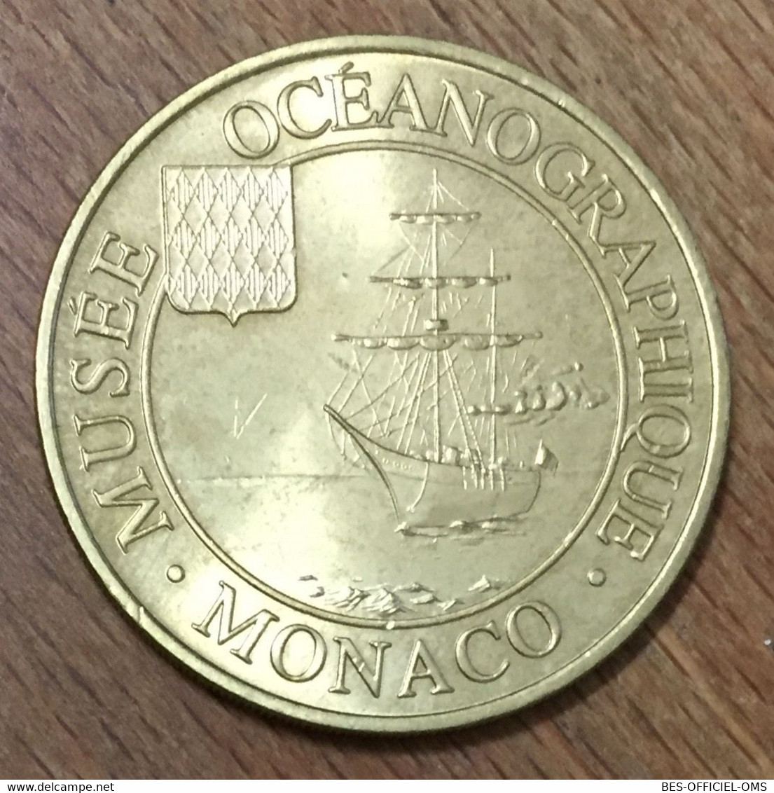 98 MONACO MUSÉE OCÉANOGRAPHIQUE MDP 2001 MÉDAILLE SOUVENIR MONNAIE DE PARIS JETON TOURISTIQUE MEDALS COINS TOKENS - 2001