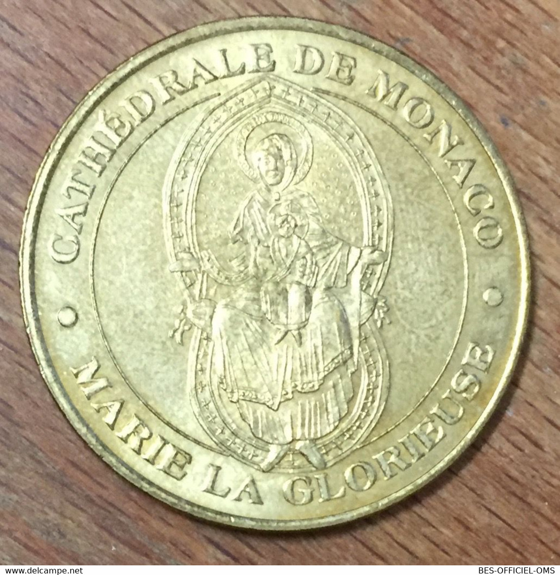 98 MONACO NOTRE DAME DE LA MISERICORDE MDP 2005 MÉDAILLE SOUVENIR MONNAIE DE PARIS JETON TOURISTIQUE MEDALS COINS TOKENS - 2005