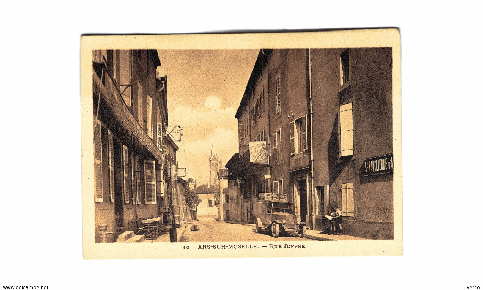 Carte POSTALE Ancienne De   ARS Sur MOSELLE - Rue Joffre - Ars Sur Moselle