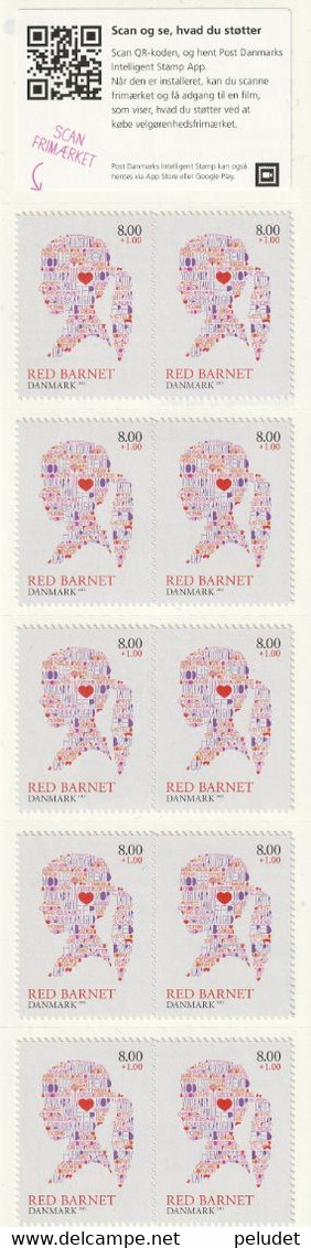 Denmark 2013 Red Barnet - Safe A Child, Charity Stamps, Mi 1741 MNH - Otros & Sin Clasificación