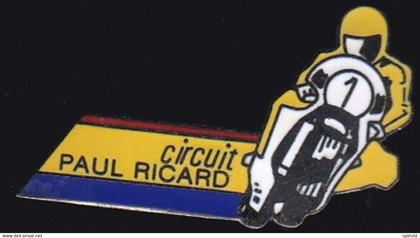 67182- Pin's.circuit Paul Ricard.Moto..signé Saggay. - Motorbikes