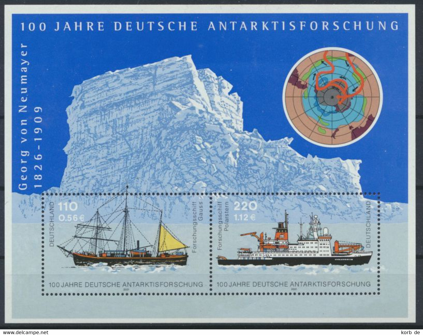 BRD 2001 / MiNr.   Block 57   ** / MNH  (s397) - Sonstige & Ohne Zuordnung