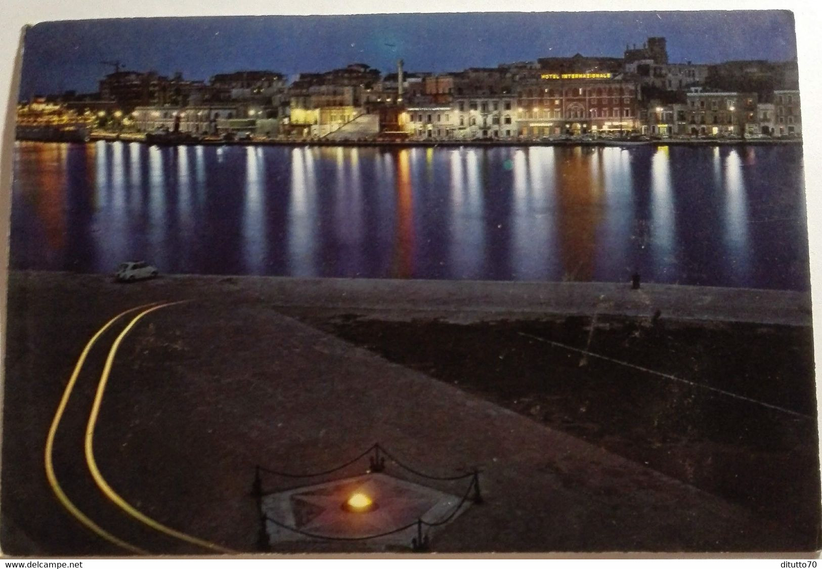 Brindisi - Notturno - Panorama - Formato Grande Viaggiata – E 17 - Brindisi