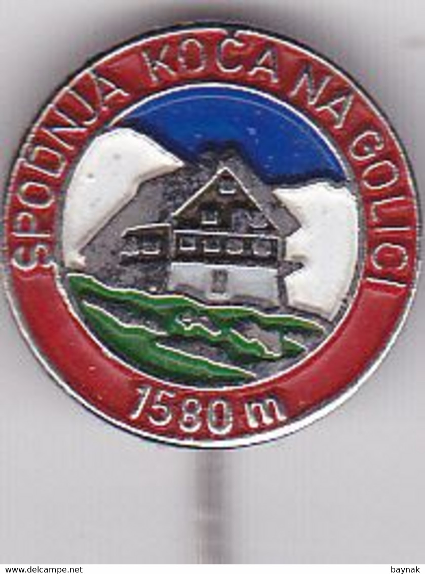 SLOVENIA  - PIN  --   SPODNJA KOCA NA GOLICI  --  CLIMBING SOCIETY, MOUNTAINEERING, ALPINISM - Alpinism, Mountaineering