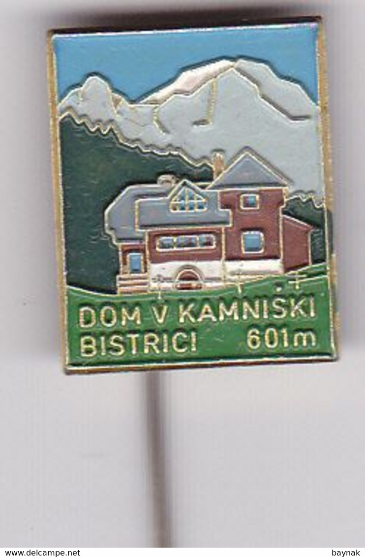 SLOVENIA  - PIN  --    DOM V KAMNISKI BISTRICI --  CLIMBING SOCIETY, MOUNTAINEERING, ALPINISM - Alpinismo, Arrampicata