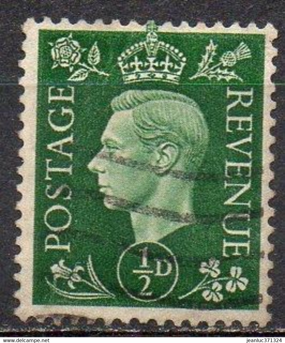 GRANDE BRETAGNE N° 209 O Y&T 1937 George VI - Used Stamps